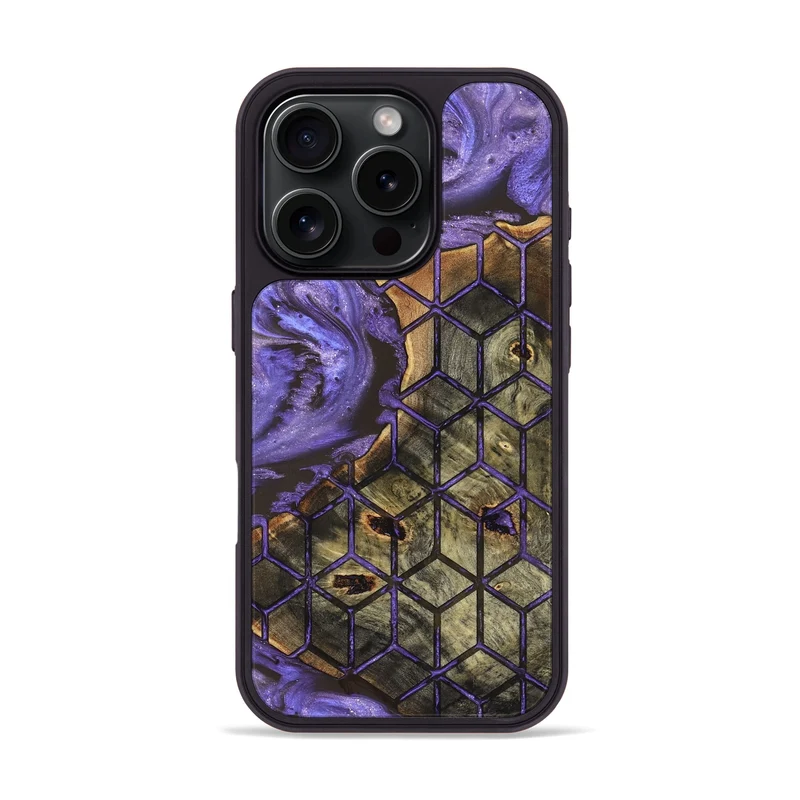 iPhone 16 Pro Wood Phone Case - Dominik (Pattern, 829366)