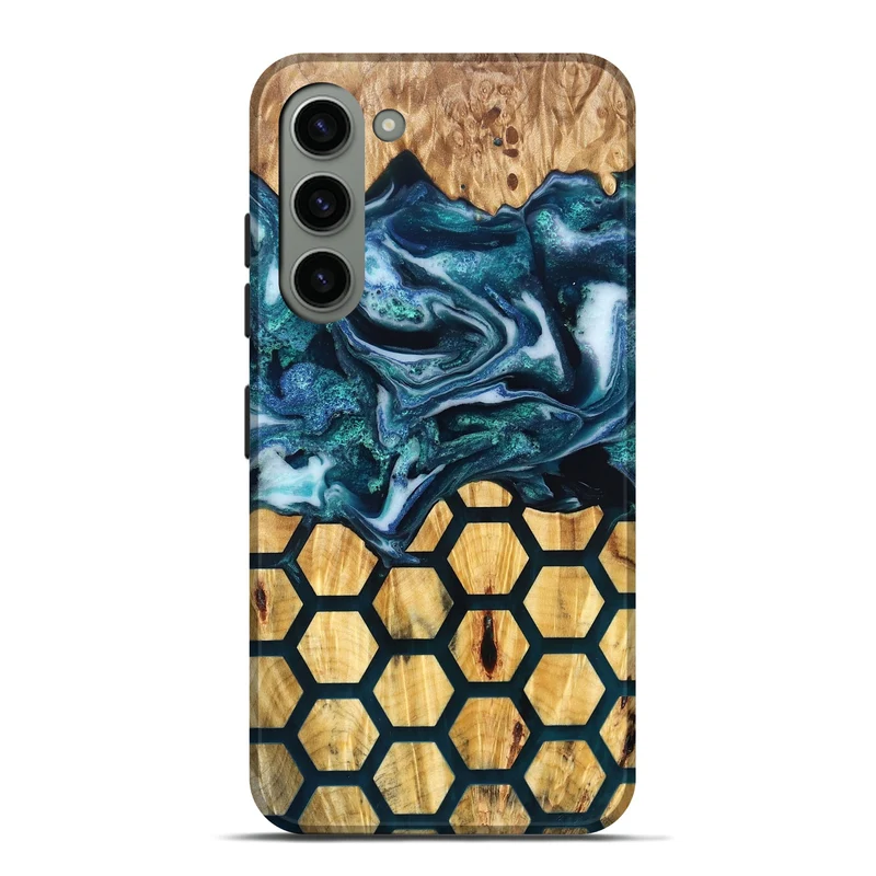 Galaxy S23 Plus Wood Live Edge Phone Case - Leora (Pattern, 829475)