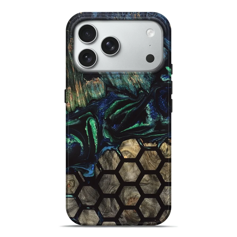 iPhone 18 Pro Max Wood Live Edge Phone Case - Shasta (Pattern, 829458)