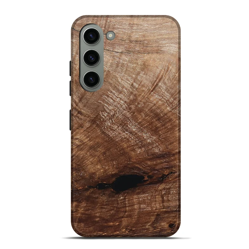 Galaxy S23 Plus Wood Live Edge Phone Case - Amirah (Solid Wood, 829474)