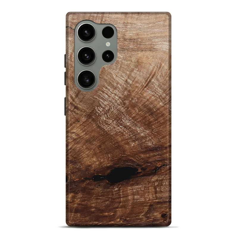 Galaxy S24 Ultra Wood Live Edge Phone Case - Amirah (Solid Wood, 829474)