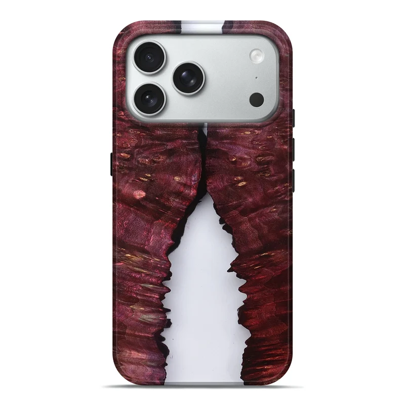 iPhone 18 Pro Max Wood Live Edge Phone Case - Kenna (Clear, 829457)