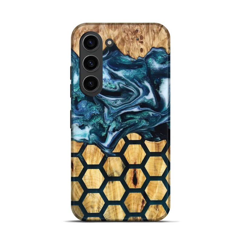 Galaxy S23 Wood Live Edge Phone Case - Leora (Pattern, 829475)