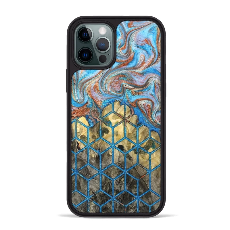 iPhone 12 Pro Max Wood Phone Case - Dollie (Pattern, 829368)