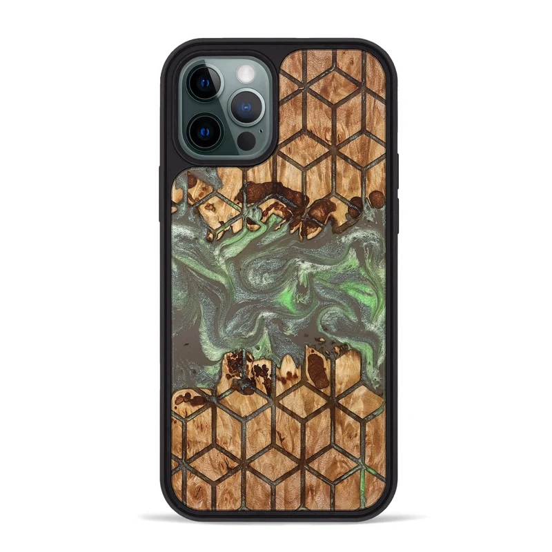 iPhone 12 Pro Max Wood Phone Case - Marcie (Pattern, 829362)