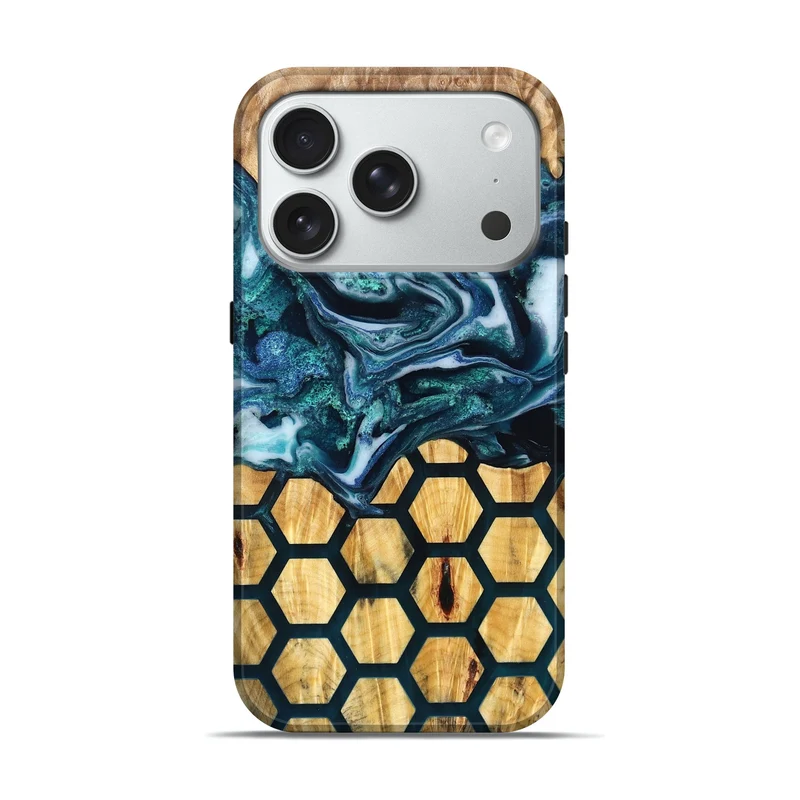 iPhone 18 Pro Wood Live Edge Phone Case - Leora (Pattern, 829475)