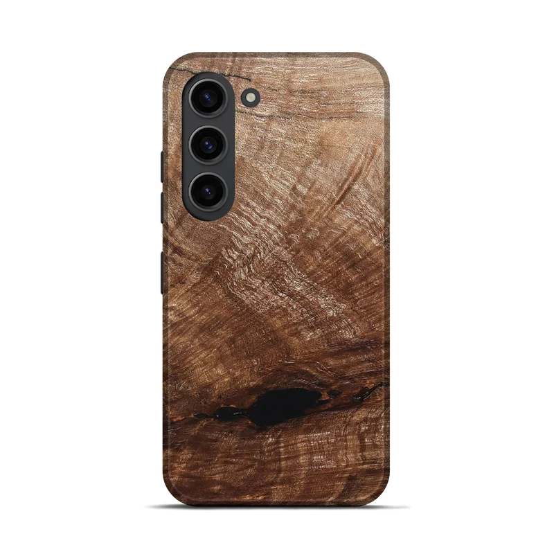 Galaxy S23 Wood Live Edge Phone Case - Amirah (Solid Wood, 829474)