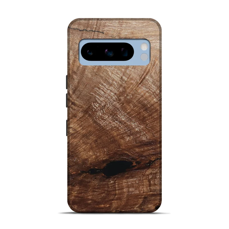 Pixel 8 Pro Wood Live Edge Phone Case - Amirah (Solid Wood, 829474)