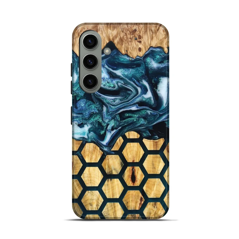 Galaxy S24 Wood Live Edge Phone Case - Leora (Pattern, 829475)