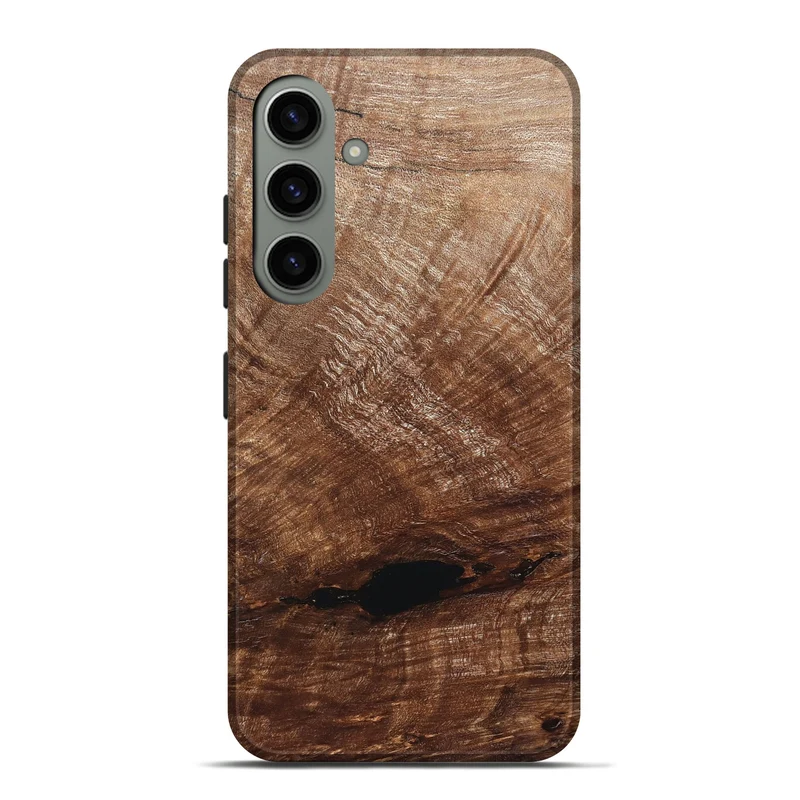 Galaxy S24 Plus Wood Live Edge Phone Case - Amirah (Solid Wood, 829474)
