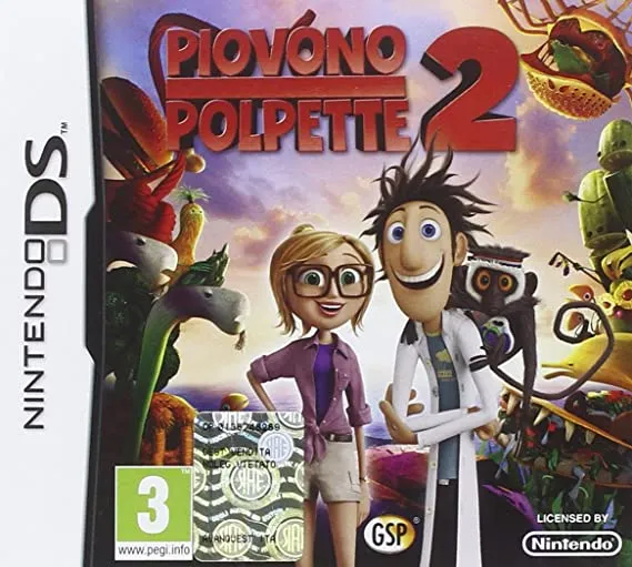 PIOVONO POLPETTE 2 NINTENDO DS EDIZIONE ITALIANA