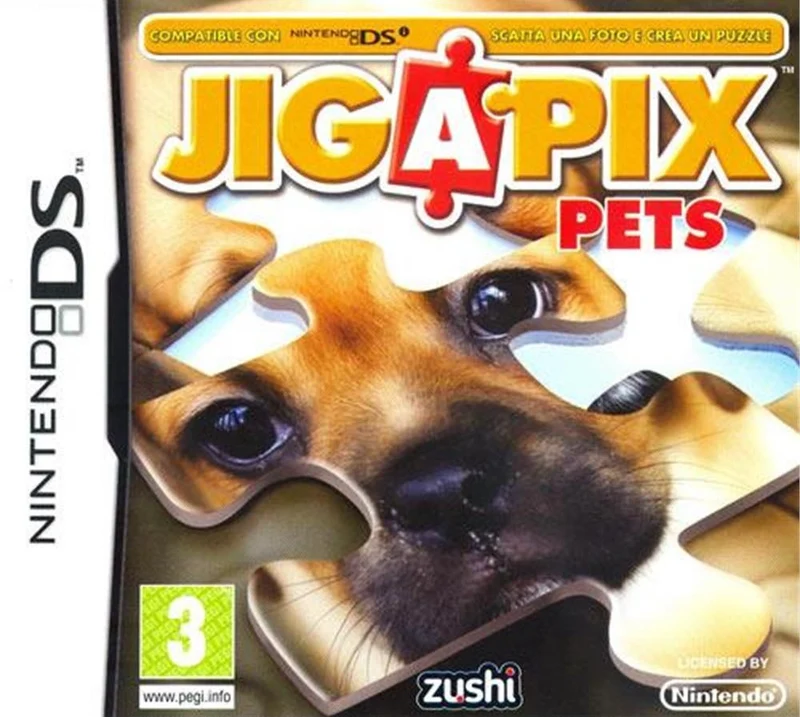 JIGAPIX PETS NINTENDO DS EDIZIONE ITALIANA