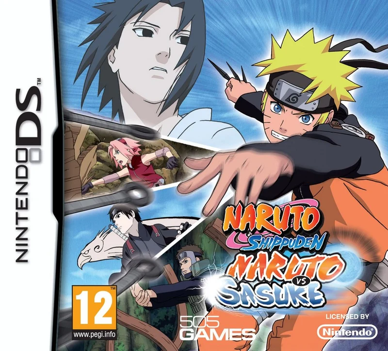 NARUTO SHIPPUDEN NARUTO VS SASUKE NINTENDO DS EDIZIONE ITALIANA