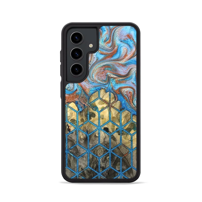 Galaxy S24 Wood Phone Case - Dollie (Pattern, 829368)