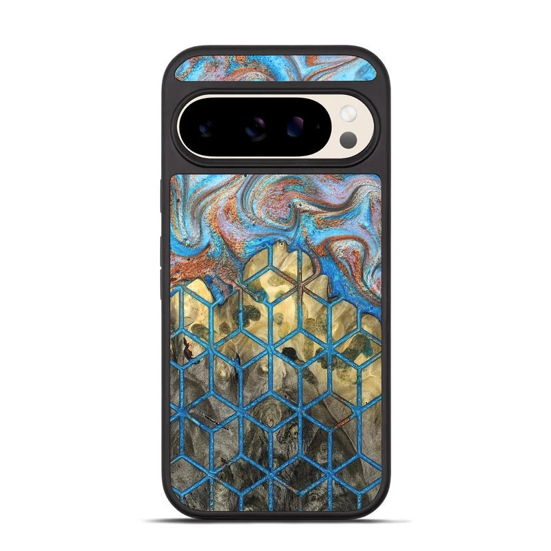 Pixel 10 Pro Wood Phone Case - Dollie (Pattern, 829368)