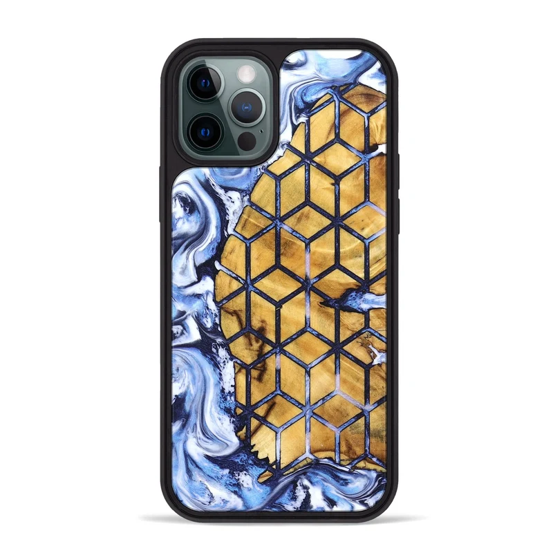 iPhone 12 Pro Max Wood Phone Case - Keshawn (Pattern, 829364)