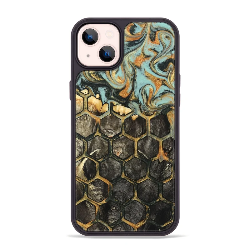 iPhone 14 Plus Wood Phone Case - Krysten (Pattern, 829369)