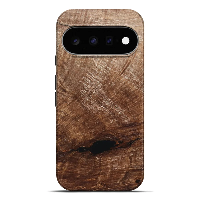 Pixel 11 Pro XL Wood Live Edge Phone Case - Amirah (Solid Wood, 829474)