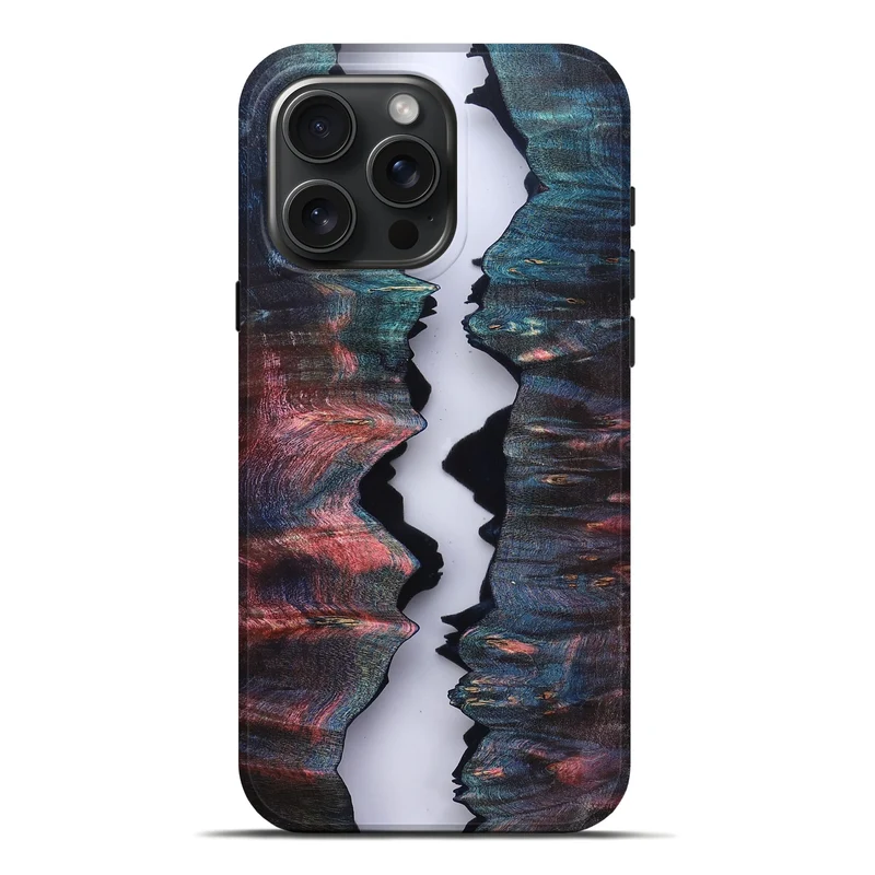 iPhone 16 Pro Max Wood Live Edge Phone Case - Ole (Clear, 829478)