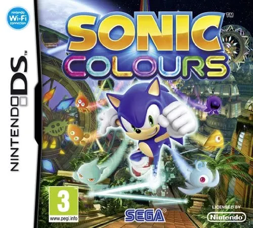 SONIC COLOURS NINTENDO DS EDIZIONE EUROPEA MULTILINGUA ITALIANO