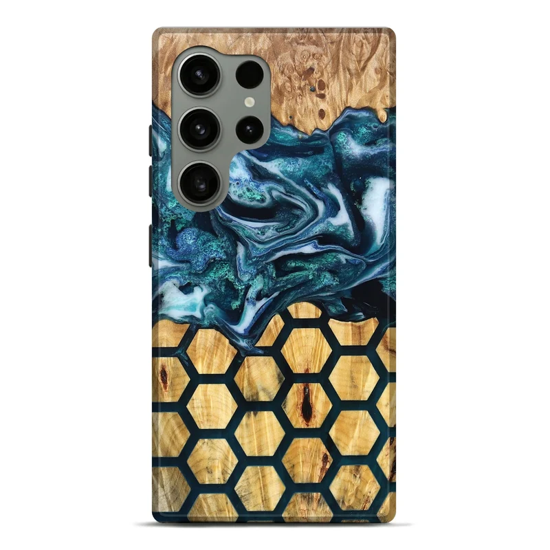 Galaxy S24 Ultra Wood Live Edge Phone Case - Leora (Pattern, 829475)