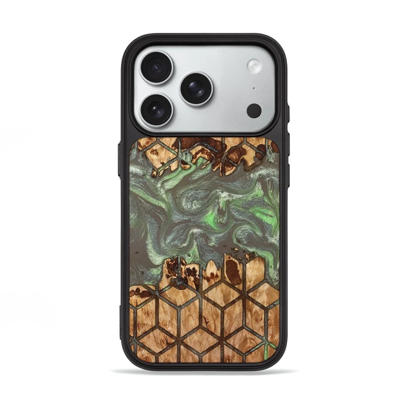 iPhone 18 Pro Wood Phone Case - Marcie (Pattern, 829362)