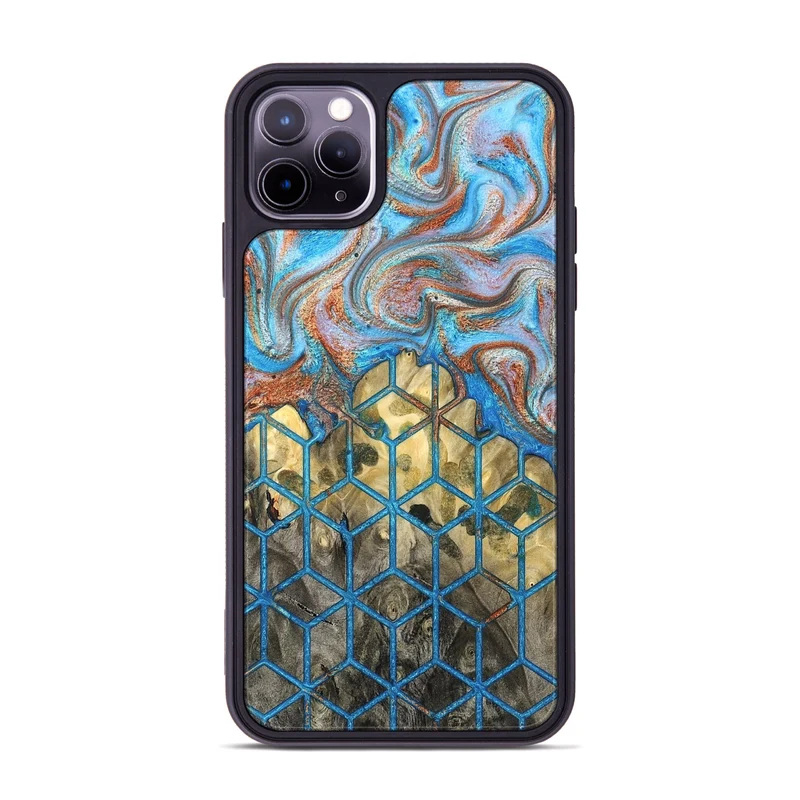 iPhone 11 Pro Max Wood Phone Case - Dollie (Pattern, 829368)
