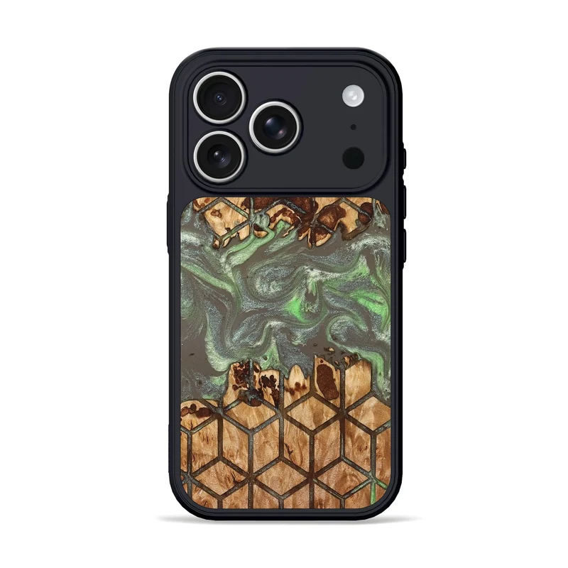 iPhone 17 Pro Wood Phone Case - Marcie (Pattern, 829362)