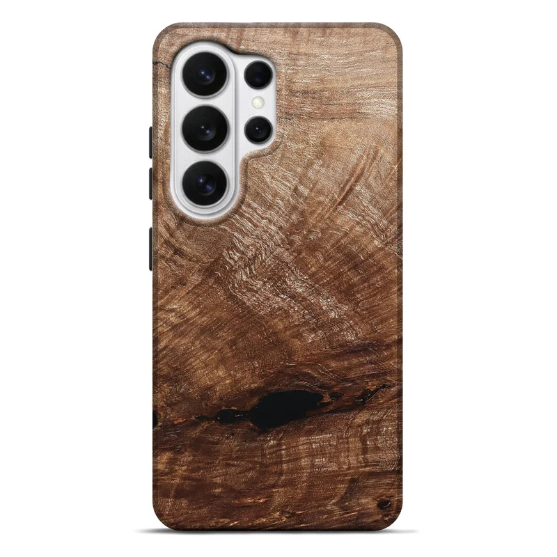 Galaxy S26 Ultra Wood Live Edge Phone Case - Amirah (Solid Wood, 829474)