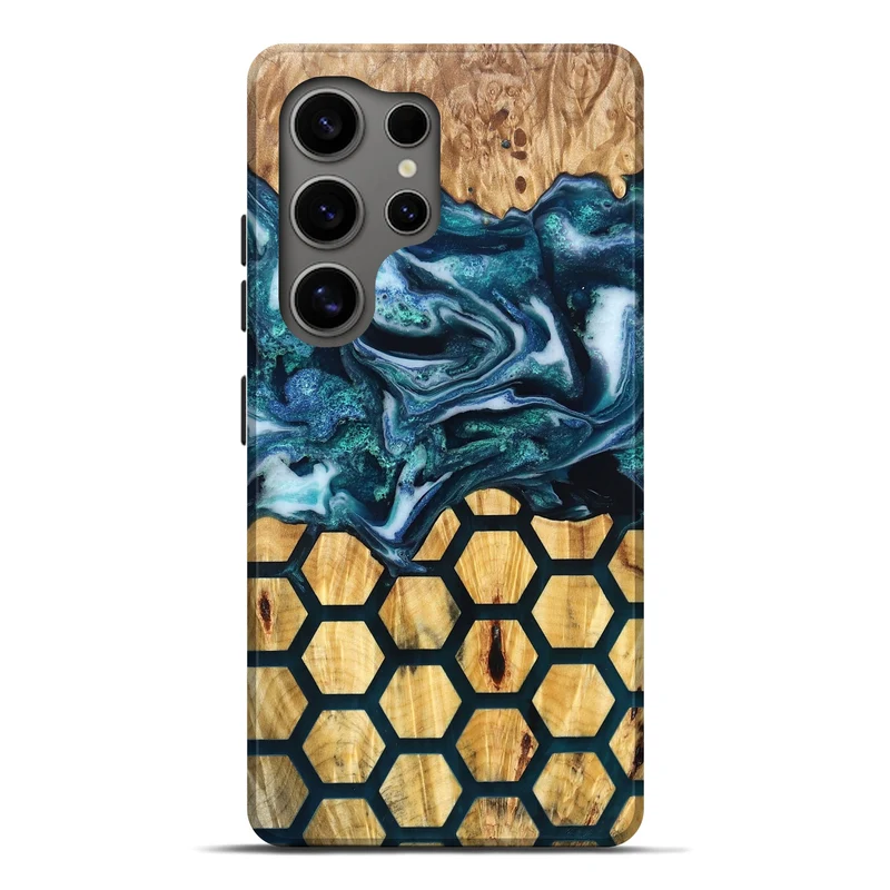 Galaxy S25 Ultra Wood Live Edge Phone Case - Leora (Pattern, 829475)