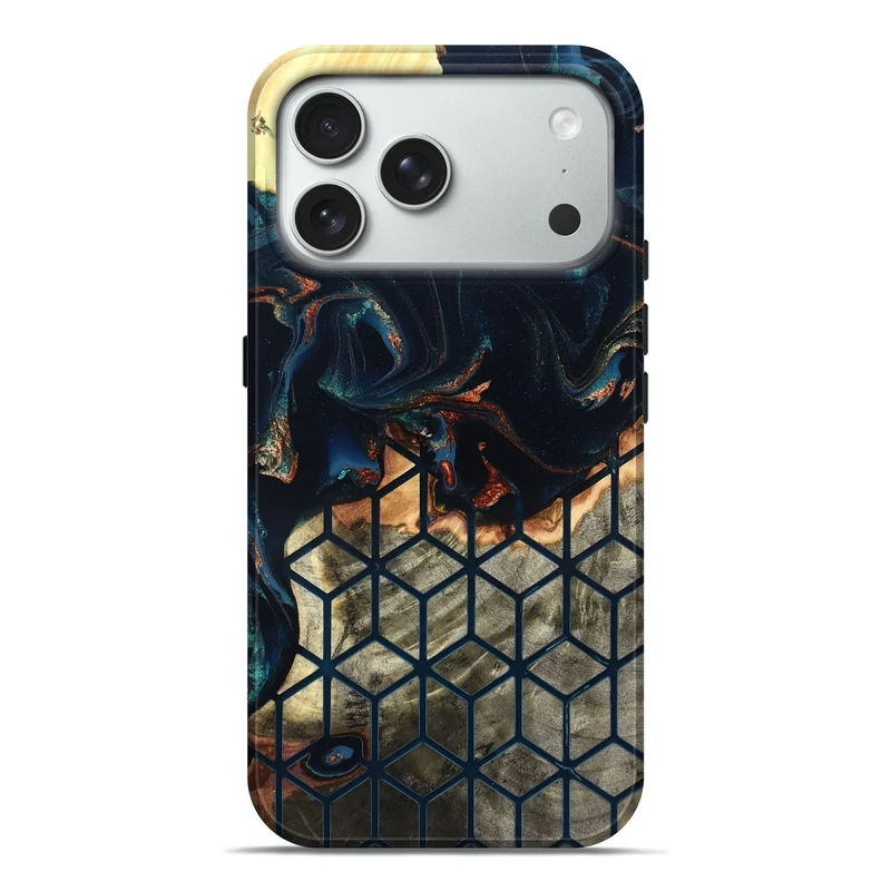 iPhone 18 Pro Max Wood Live Edge Phone Case - Briella (Pattern, 829477)