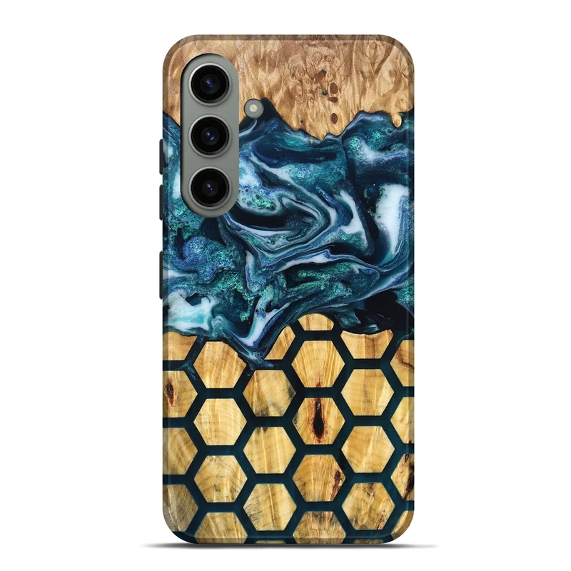 Galaxy S24 Plus Wood Live Edge Phone Case - Leora (Pattern, 829475)