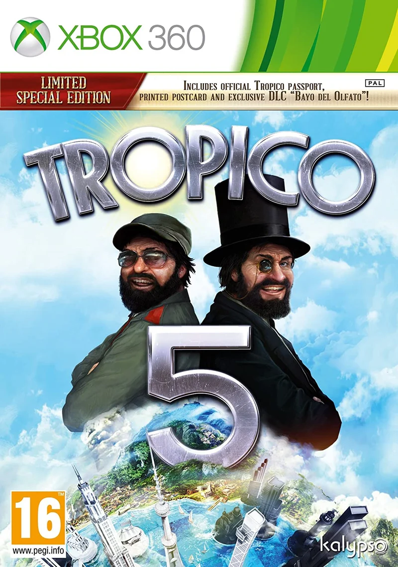 TROPICO 5 XBOX 360 EDIZIONE REGNO UNITO