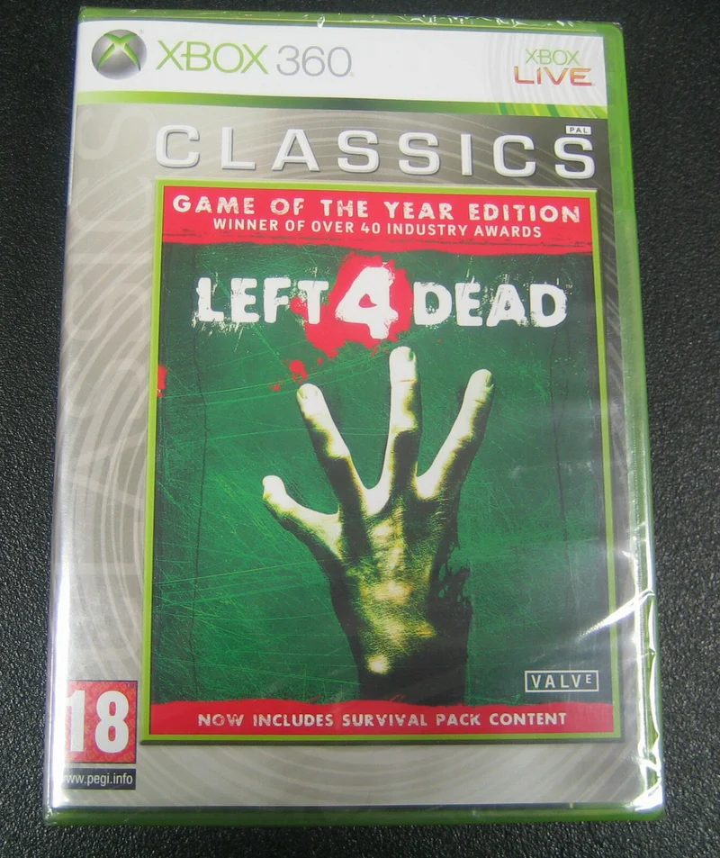 LEFT 4 DEAD CLASSICS XBOX 360 EDIZIONE REGNO UNITO