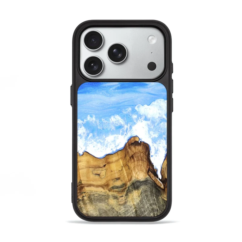 iPhone 18 Pro Wood Phone Case - Amora (Coastal, 829339)