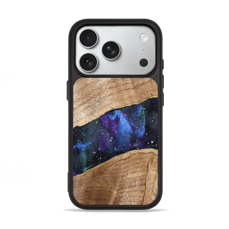 iPhone 18 Pro Wood Phone Case - Alberto (Cosmos, 829314)