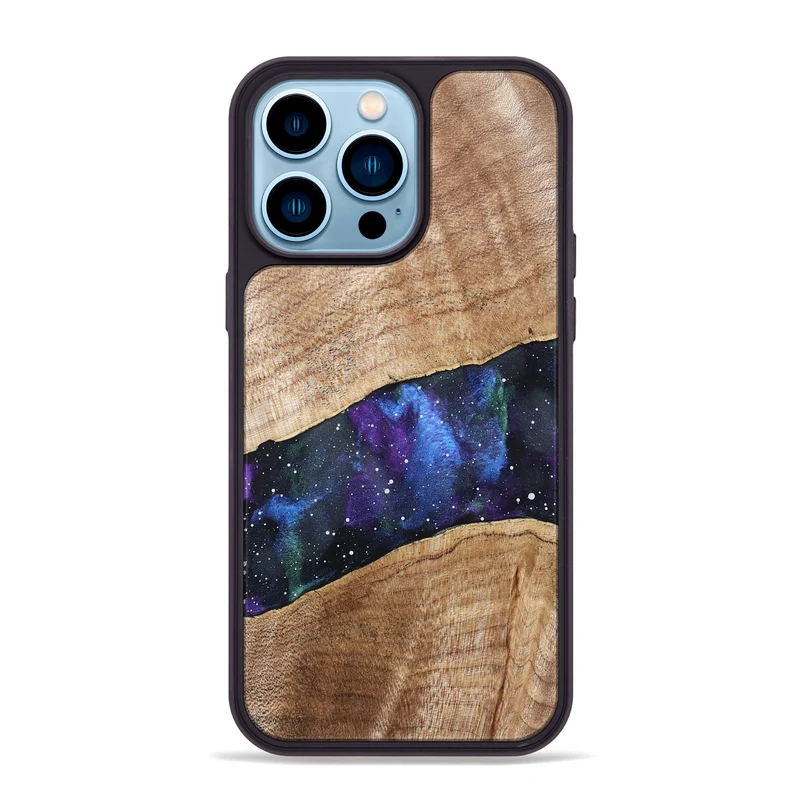iPhone 14 Pro Max Wood Phone Case - Alberto (Cosmos, 829314)