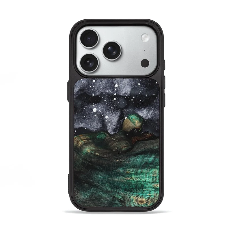 iPhone 18 Pro Wood Phone Case - Tommie (Cosmos, 829312)