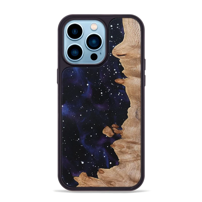 iPhone 14 Pro Max Wood Phone Case - Joe (Cosmos, 829320)
