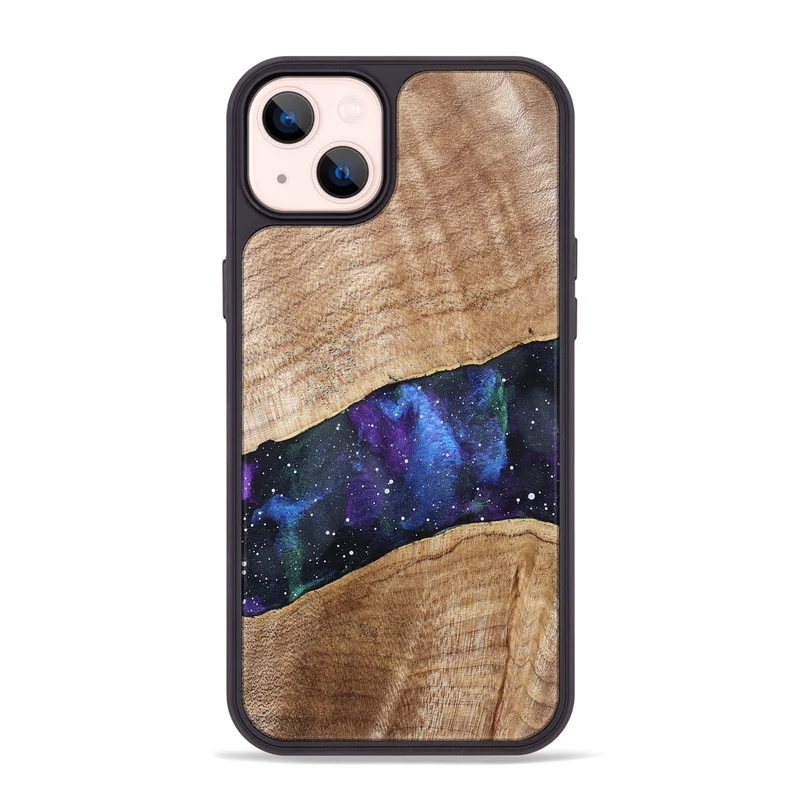 iPhone 14 Plus Wood Phone Case - Alberto (Cosmos, 829314)