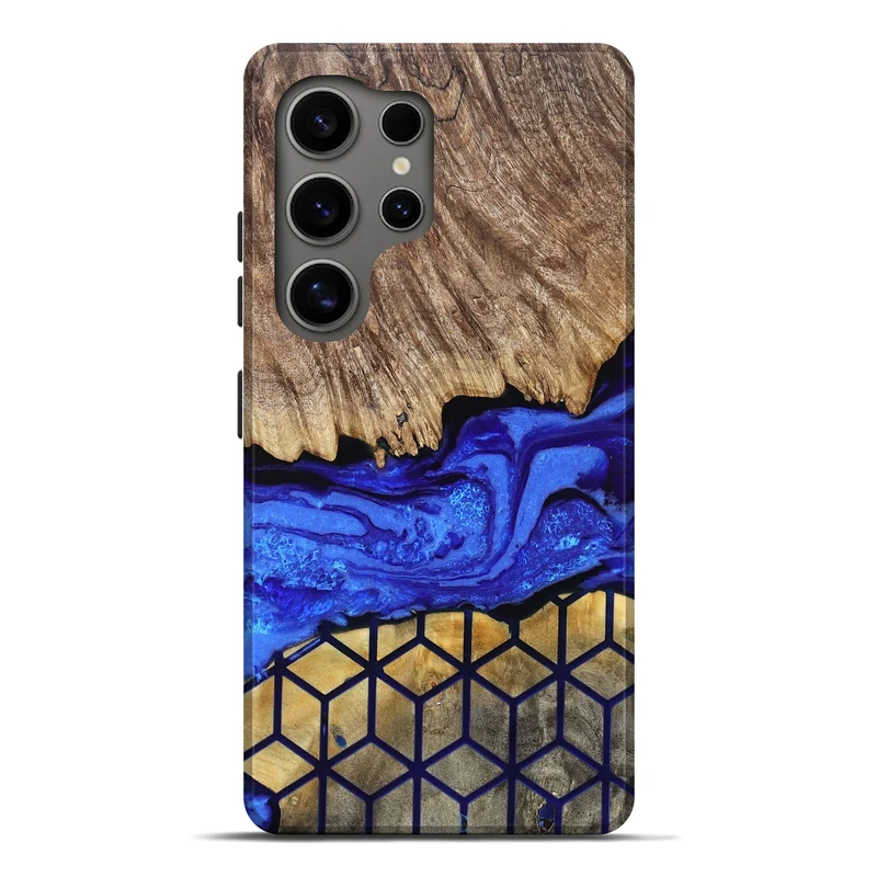 Galaxy S25 Ultra Wood Live Edge Phone Case - Vesta (Pattern, 829498)