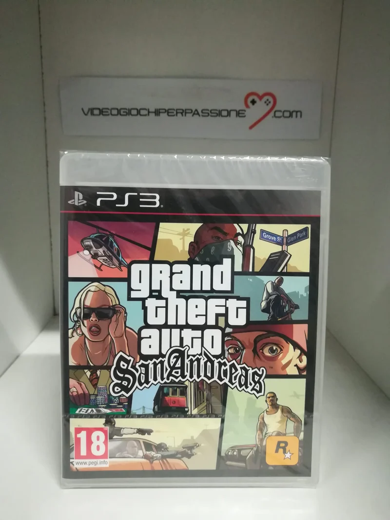 GTA SAN ANDREAS PLAYSTATION 3 EDIZIONE REGNO UNITO