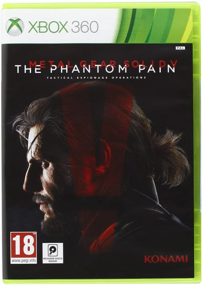 METAL GEAR SOLID V THE PHANTOM PAIN XBOX 360 EDIZIONE ITALIANA