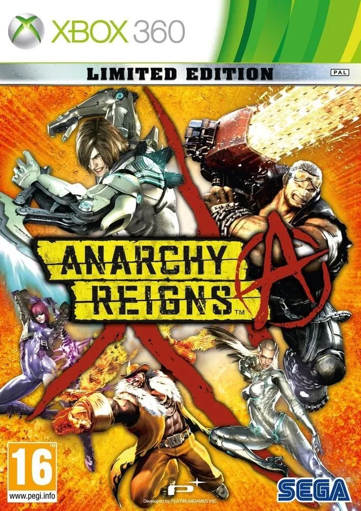 ANARCHY REIGNS EDIZIONE LIMITATA XBOX 360- COMPLETAMENTE ITALIANO-