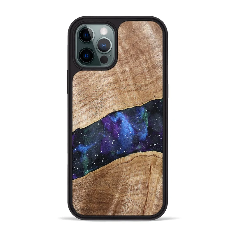 iPhone 12 Pro Max Wood Phone Case - Alberto (Cosmos, 829314)