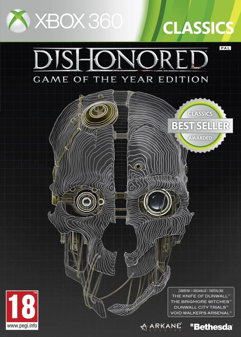 DISHONORED GAME OF THE YEAR EDITION XBOX 360 EDIZIONE ITALIANA