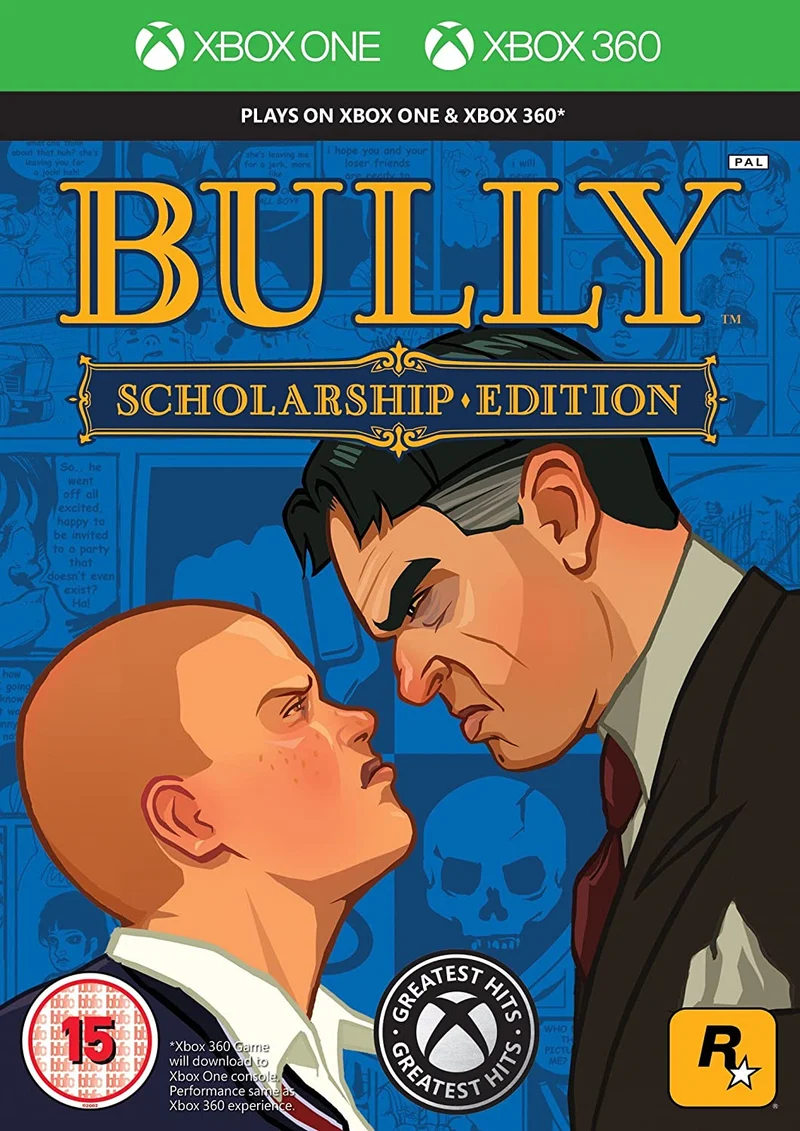 BULLY SCHOLARSHIP EDITION XBOX ONE XBOX 360 EDIZIONE REGNO UNITO