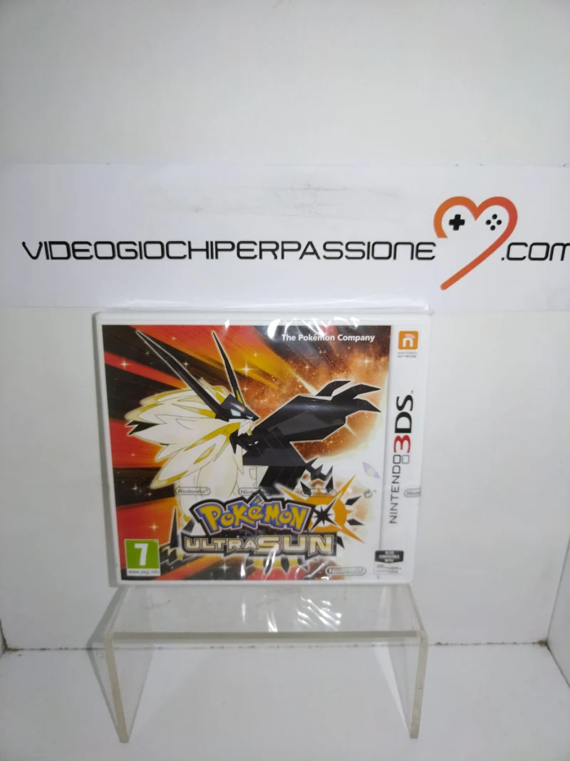 POKEMON ULTRA SUN NINTENDO 3DS EDIZIONE EUROPEA MULTILINGUA ITALIANO