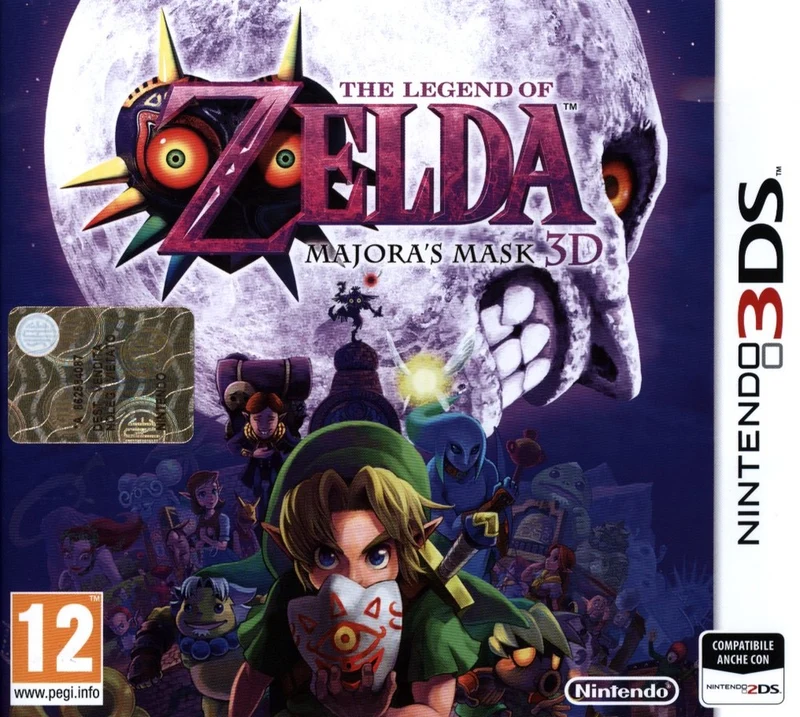 THE LEGEND OF ZELDA MAJORA'S MASK 3D NINTENDO 3DS EDIZIONE EUROPEA MULTILINGUA ITALIANO