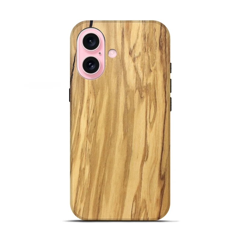 iPhone 17 Wood Live Edge Phone Case - Mael (Solid Wood, 829267)